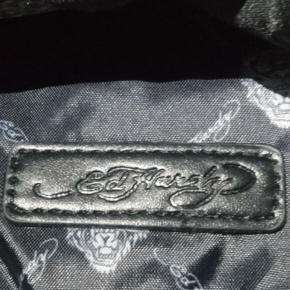 Checkered Ed hardy mini backpack main image 8